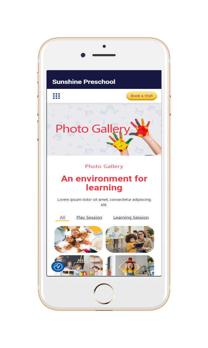 Preschool Website & Management System 5