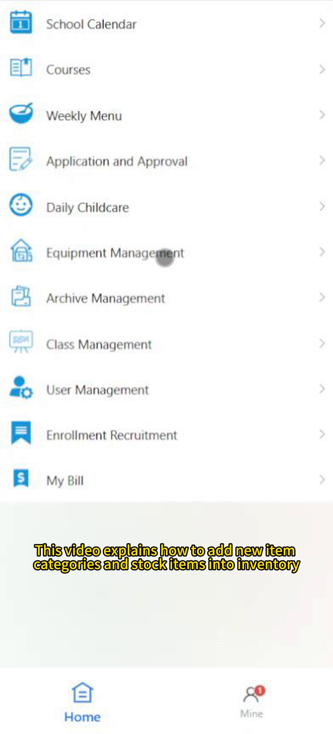 30.幼教管理平台 - 新增物品分類與物品