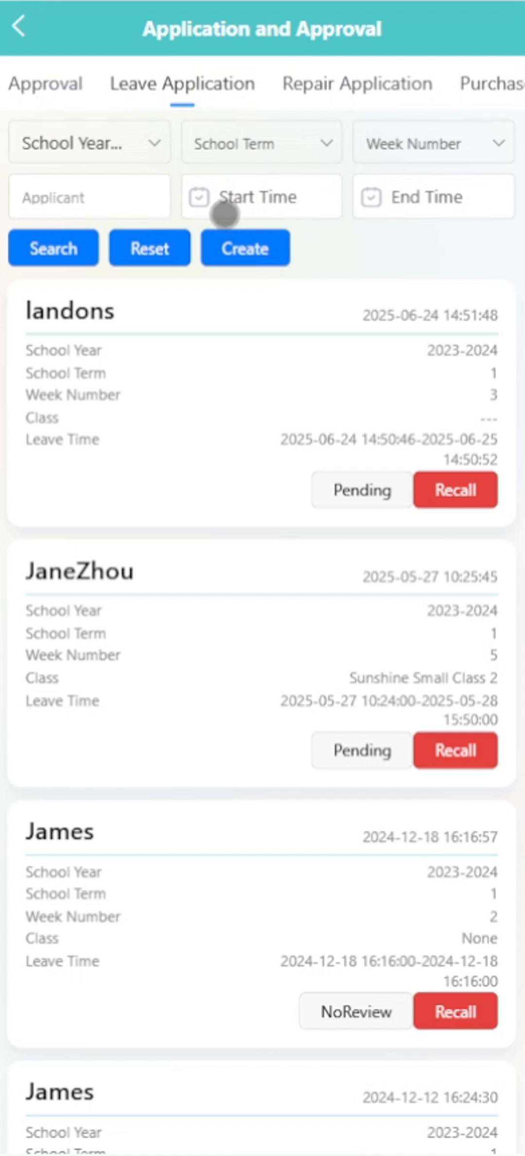 35.幼教管理平台 - 提交請假申請