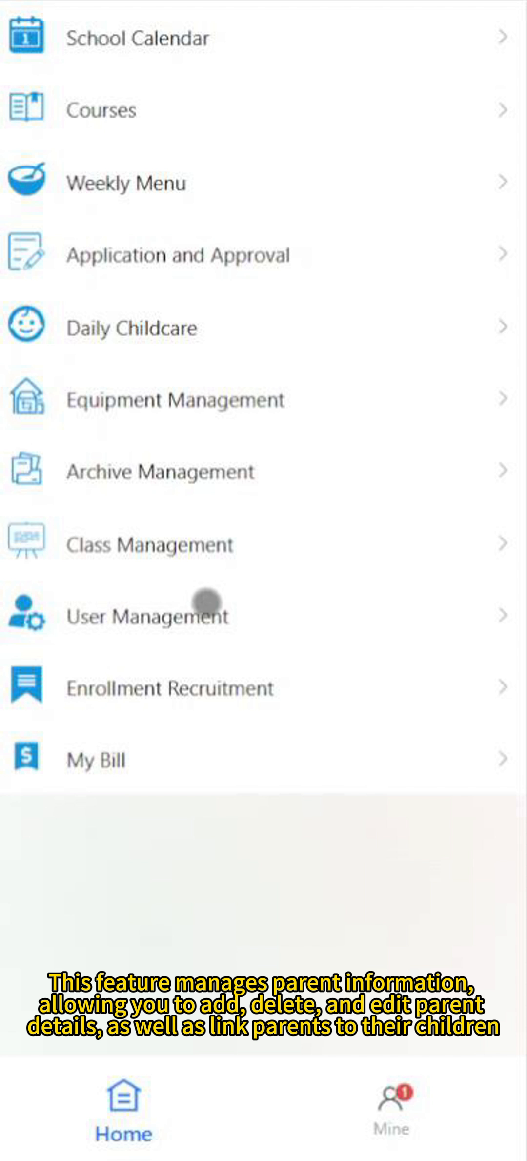 17.幼教管理平台 - 管理家長資料