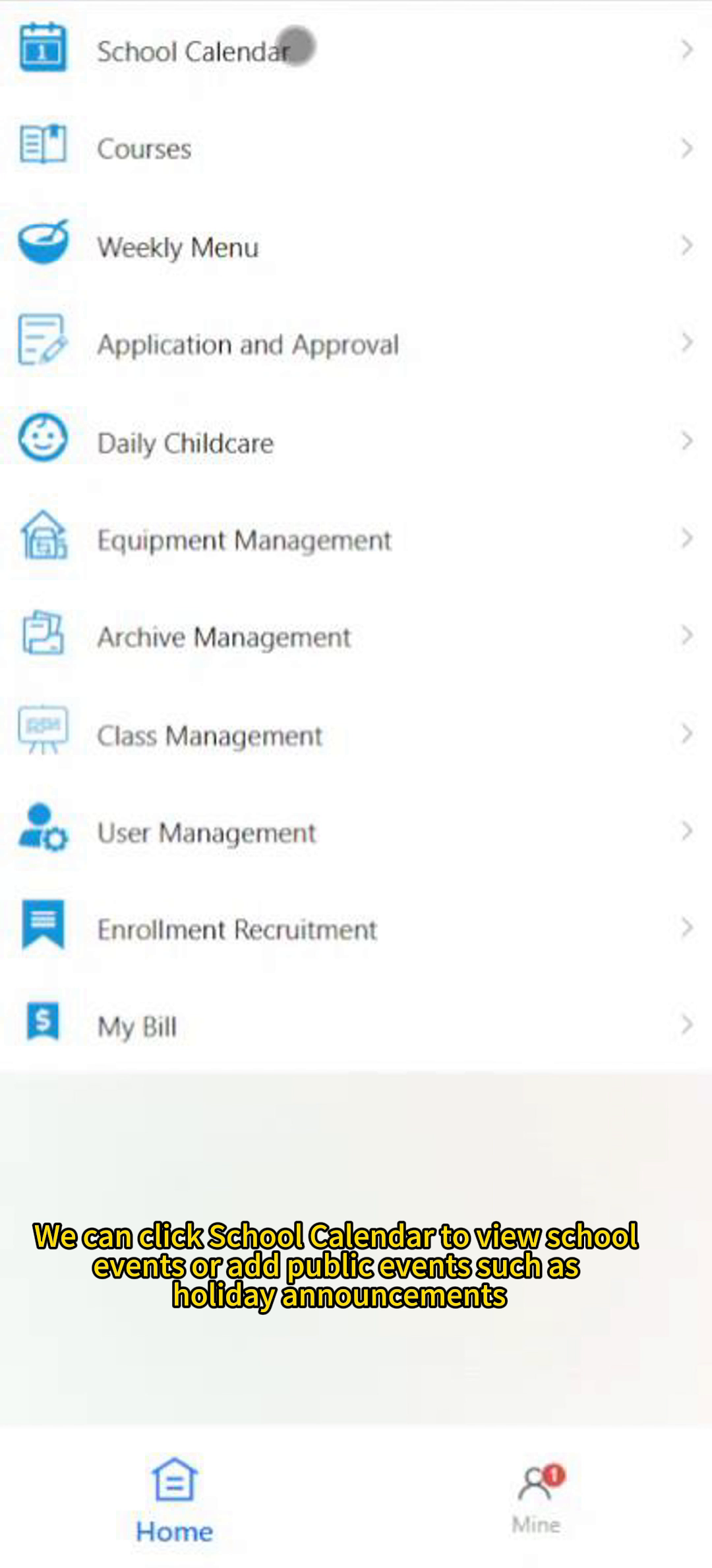 24.幼教管理平台 - 編輯學校行事曆